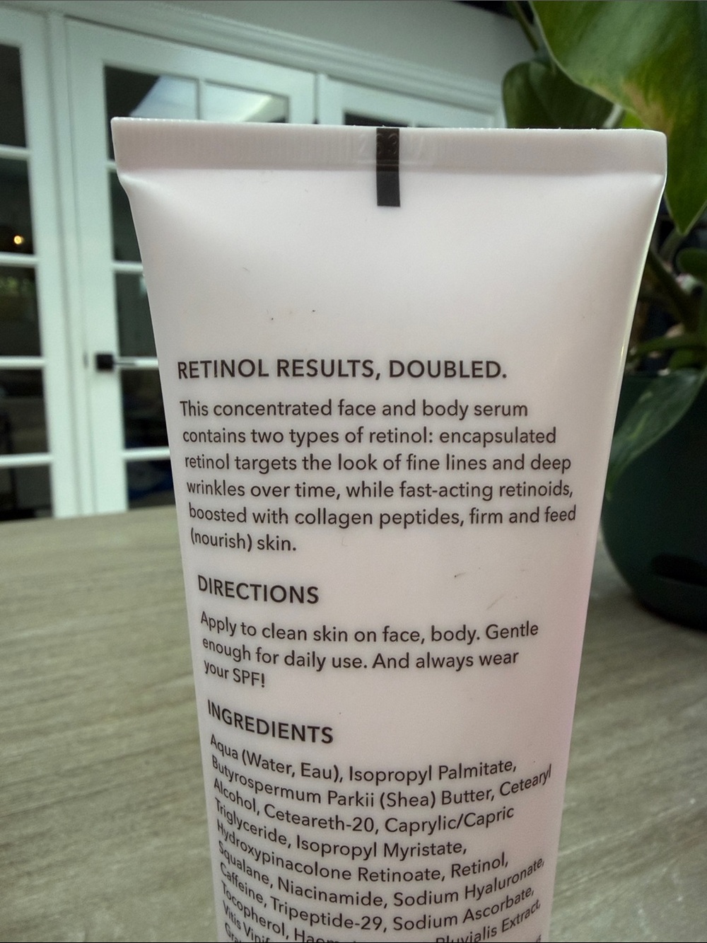 Nakery Beauty Double Retinol + Collagen Peptide Treatment face and body - Picture 5 of 5